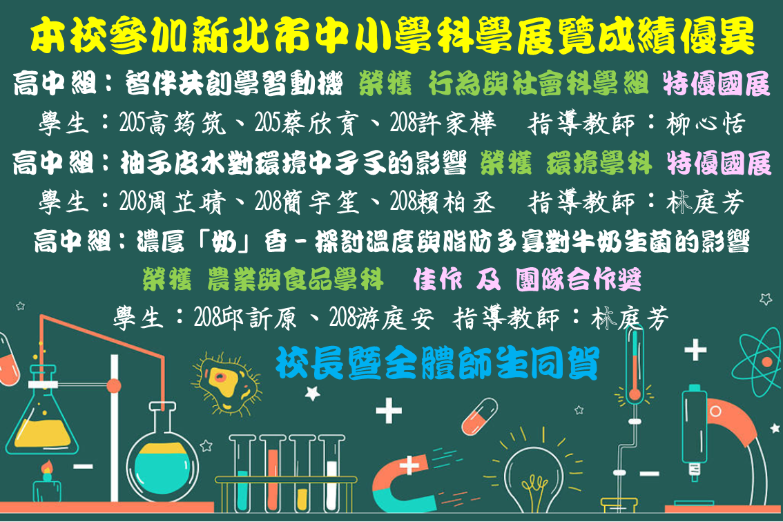 113科展成績優異